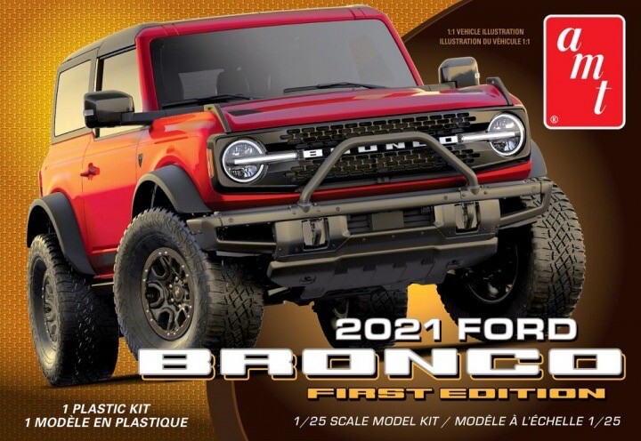 1/25 AMT #1343 2021 Ford Bronco Sport