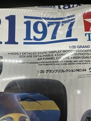 Tamiya 1/20 Grand Prix Collection 20064 64 Wolf WR1 1977 Race Car Model Kit