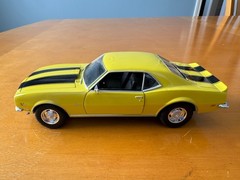 Testors 1968 Chevrolet Camaro Z28 Easy Builder 1:24 Metal Body Model Assembled