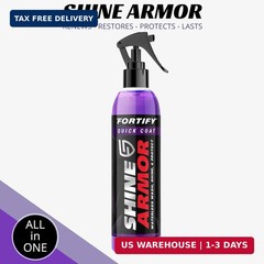 SHINE ARMOR Fortify Quick Coat High Performance Ceramic Coating, Car Wax Spray,