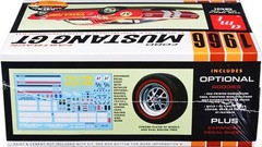 1966 Ford Mustang GT Fastback 1/25 Scale Skill 2 Model Kit by AMT