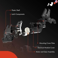 A-Premium Rear Tailgate Trunk Latch Lock Actuator Compatible with Toyota