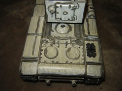 Built 3A Poanny Tank 6-3/4 inches long Well Built & Painted Excellent Cond Nice