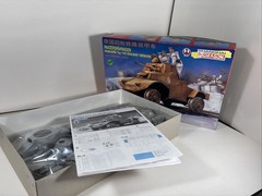Dragon 1/35 Panzerspahwagen Panhard Typ 178, Rail Way Version, Kit # 9049