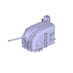 1/700 US Navy 127mm Naval Guns /5pc