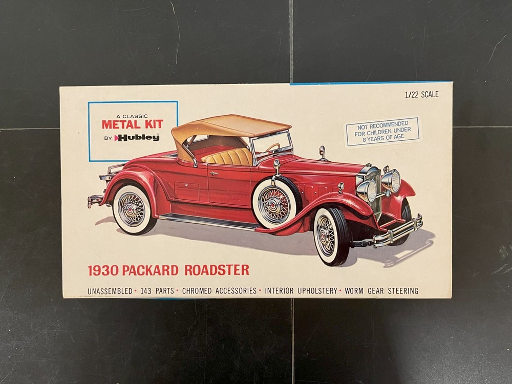 Hubley 1930 Packard Roadster – no. 4860 – Metalkit