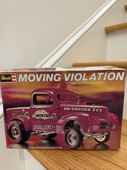 REVELL MOVING VIOLATION 1/25 SCALE ’41 WILLYS DRAG PICKUP MODEL KIT FROM 1997