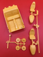 1971 Plymouth GTX Revell Seats Interior Tub Wheel Hubs Model Parts 1:24 New