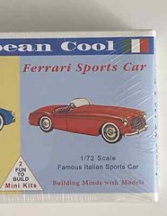 Glencoe Models #03604 European Cool Jaguar & Ferrari – 2 Mini Kits