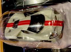 Tomy AFX 22021 Ford GT White W/Red Stripes New Mega G Srt Super G PlusSlot Car