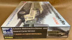 BRONCO CB35172 Schwere Wehrmachtschlepper sWS General Cargo Version Photo-Etched