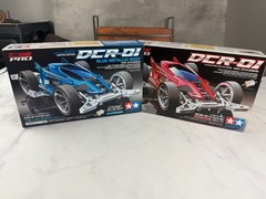 Tamiya 95161 Mini 4WD DCR-01 BLUE METALLIC BODY (MA CHASSIS) 1/32