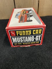 Vintage AMT Super Boss Funny Car Mustang Model Kit No. 6753-150 SEE PICS S1