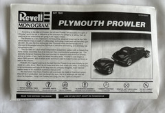 Revell Monogram Plymouth Prowler Car with Trailer Plastic Model Kit Sealed 1/25
