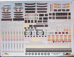 NASCAR DECAL 1998 FORD / CHEVY / PONTIAC GRAND PRIX GOODIE DETAIL SHEET 1/24