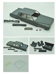 DiOlex DP24075 1/25 3D print resin Cadillac Fleetwod Brougham 1983 transkit
