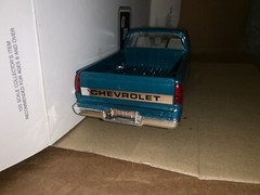 Vintage AMT ERTL 1993 Chevrolet C-1500 Extended Cab Teal Green Metallic Model