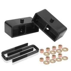 Rear Lift Blocks Kit 2 Inches Compatible with 1999-2024 Chevy Silverado 1500