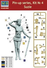 1:24 Master box 24004 – “Suzie” Join the Navy and See the World Model Kit