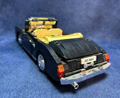 Nifeliz MINI RR SILVER CLOUD CAR Building Blocks & Construction Toy 1:14 Scale