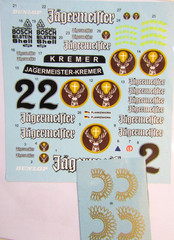 Decalpool 1/24 Scale Porsche 935 K3 Jägermeister 1980 Decal Sheet DP220 for NuNu