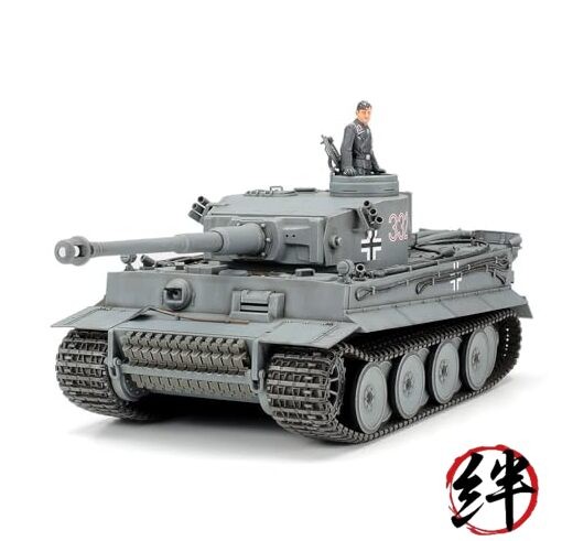 Tamiya 1/35 Military Miniature No 216 German Army Tiger I Heavy Tank Early 35216