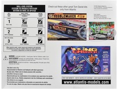SKILL 1 MODEL KIT LIL’ RED BARON SHOW ROD 1/32 SCALE BY ATLANTIS ALM-6650