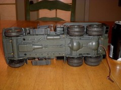 WW#2, GERMAN ARMY TRUCK, Plastic Toy, 12″ INCHES IN LENGTH, VINTAGE