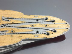 CY20002 Wooden Deck for Trumpeter 03701 1/200 Scale USS Arizona BB-39 Model