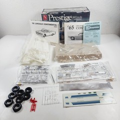 VINTAGE AMT ERTL Prestige 1965 Lincoln Continental 1/25 Model Kit UNBUILT 6504