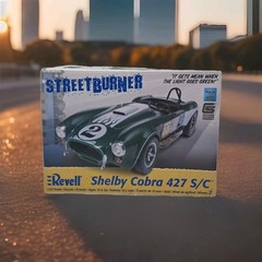Revell Shelby Cobra 427 S/C 1:24 Car StreetBurner Model Kit 85-2828