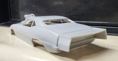 1/24 scale resin 3d printed 1969 Camaro Blown Pro Mod drag body model slot car