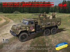 ICM 35017 – ZіL-131 with DShKMd crew, Armed Forces of Ukraine – Model Kit 1:35