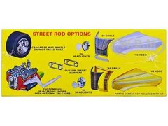 1/25 AMT 1434 1939 FORD TUDOR SEDAN “STREET ROD” ” 1 in 4 “PLASTIC MODEL KIT NIB