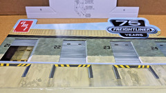 AMT White Freightliner 1/25 scale 75th Anniversary Diorama Model Kit Parts