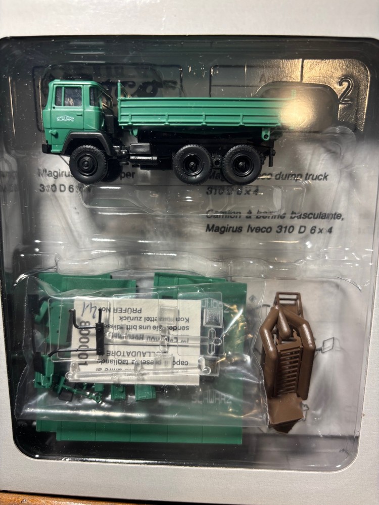 Roco Minitanks 1515 Stery 91 dump and Liebheer Goldhoffer Lima35 original 1/87