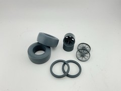 1:16 Fiat Dragster Kit (easy Build)