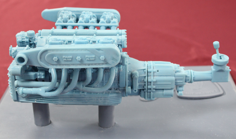 Lamborghini Countach Engine Motor Model Kit 1/8