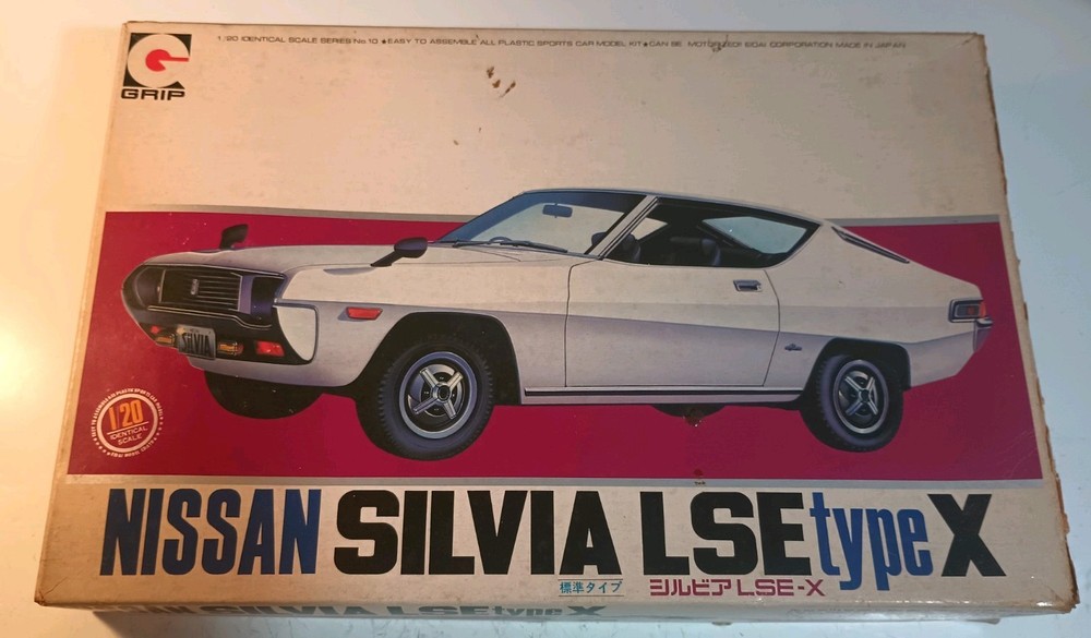 Rare Grip Tokyo Murai 1/20 Scale Nissan/Datsun Silvia LSE Type X Bandai Model A+