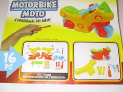 Mortorcycle Model Kit – Build Play Toy 15pc. Easy Assembly For Kids, Arts/Crafts