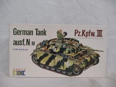 ESCI #8021 Pz.Kpfw.III German Tank ausf.N/m Model kit