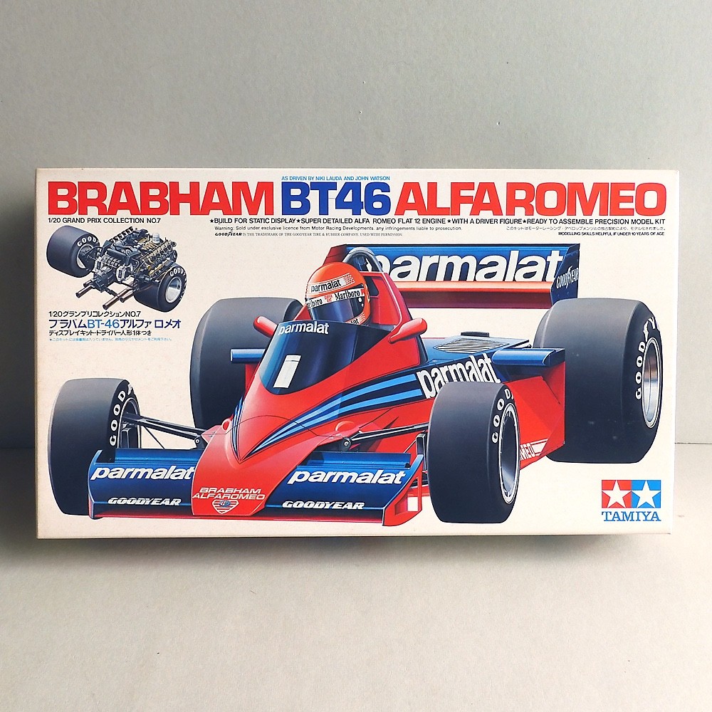 Brabham Bt-46 Alfa Romeo 1/20 GP Collection No.7 Tamiya Niki Lauda race car