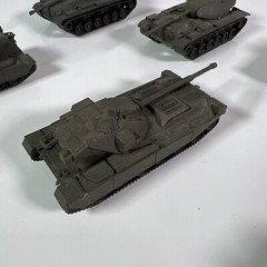 Vintage Roco Mini Chieftain & M60 DBGM Made In Austria Toy Mini Tank Lot of (6x)