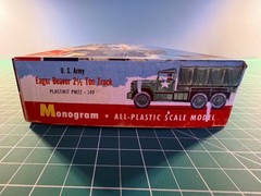 ORIGINAL MONOGRAM 4 STAR NO PM22-169 EAGER BEAVER 21/2 TON TRUCK 1957 MODEL KIT