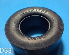GOODYEAR BLUE STREEK DRAG WAY SPECIAL SLICKS – TIRES MODEL CAR KIT PARTS LOT