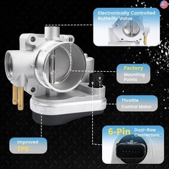 Electronic Throttle Body Assembly Compatible with Ford Bronco Edge Explorer