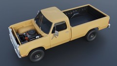 1/25 3d printed 1979 Dodge W150 Power Wagon by Andrey Bezrodny