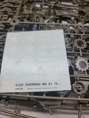 Sherman M4 A1 Allied Standard Tank. Italeri 1:35 Model Kit /0426-ys5