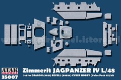 Atak 1/35 Zimmerit for SdKfz.162 Jagdpanzer IV L/48 (for DRAGON kit)