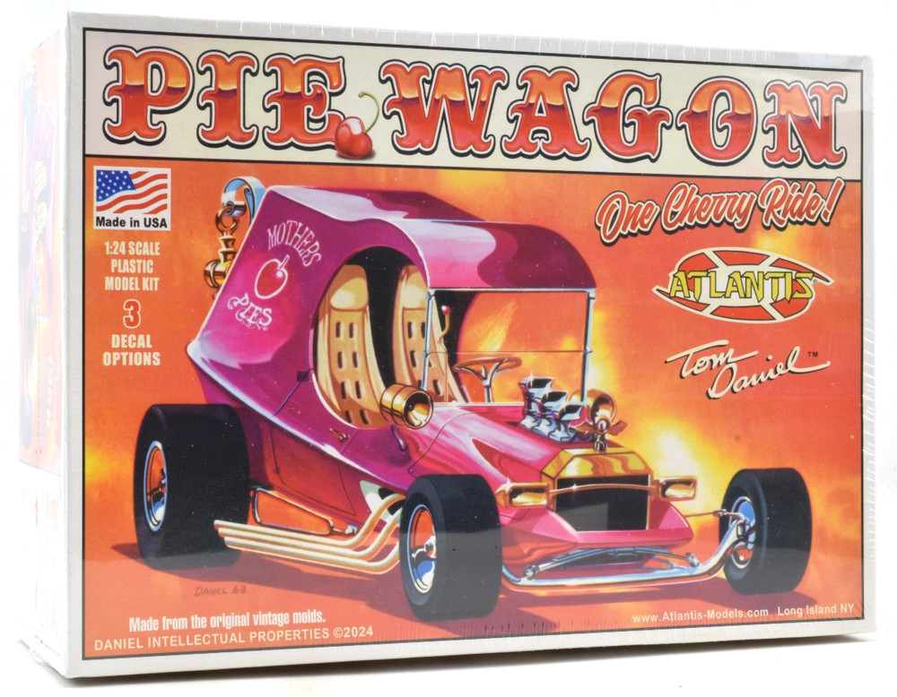 Atlantis Tom Daniel Pie Wagon – One Cherry Ride 1:24 Scale Model Car Kit M6738